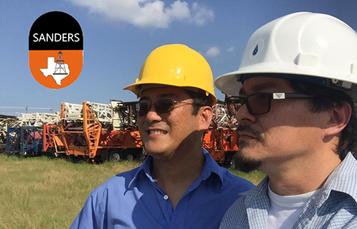 Christopher C Sanders and Matthew Yeh of Sanders Drilling